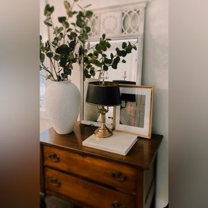 Vintage French Bouillotte Lamp